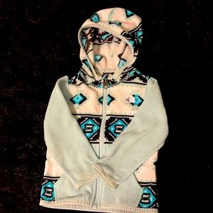Infant Girls North Face Fleece Zip Up